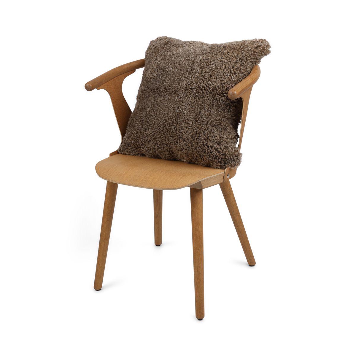 Sheepskin Cushion | Short Wool | New Zealand | 50x50 cm Sahara