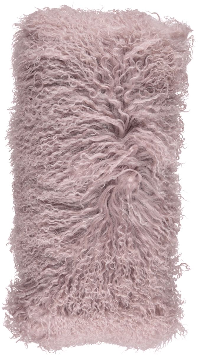 Mongolian Curly Cushion | 28x56 cm Dove