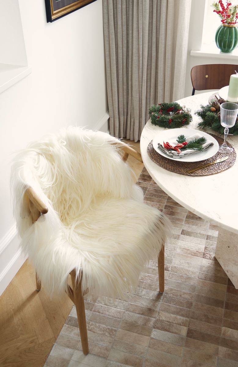 Premium Goat Skin | Mongolia | 110x70cm Ivory