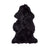 New Zealand Sheepskin | Long Wool | 80 cm Black