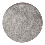Brazilian Cowhide Placemat | Ø37 cm Natural Grey