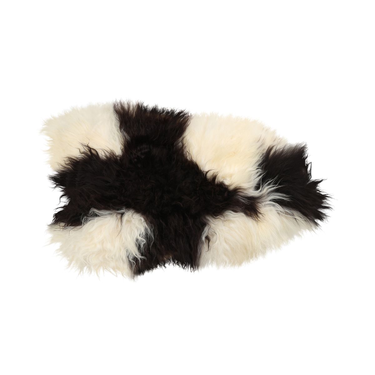 Icelandic Sheepskin | Natural Colors | Long Wool | 90 cm Mix/Spotted