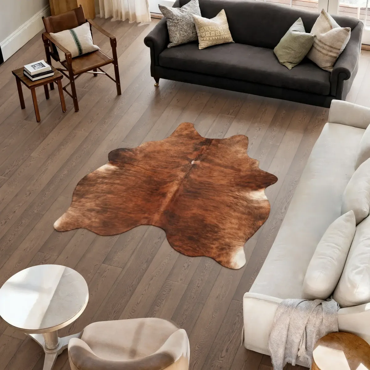 Cow Hide Rug | Exotic Dark  | 2,35 sqm