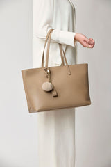 Audrey Shopper Bag Beige