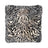 Premium Quality Cushion | New Zealand | Double sided Moccasin | 52x52 cm Zebra Print Black/Cream