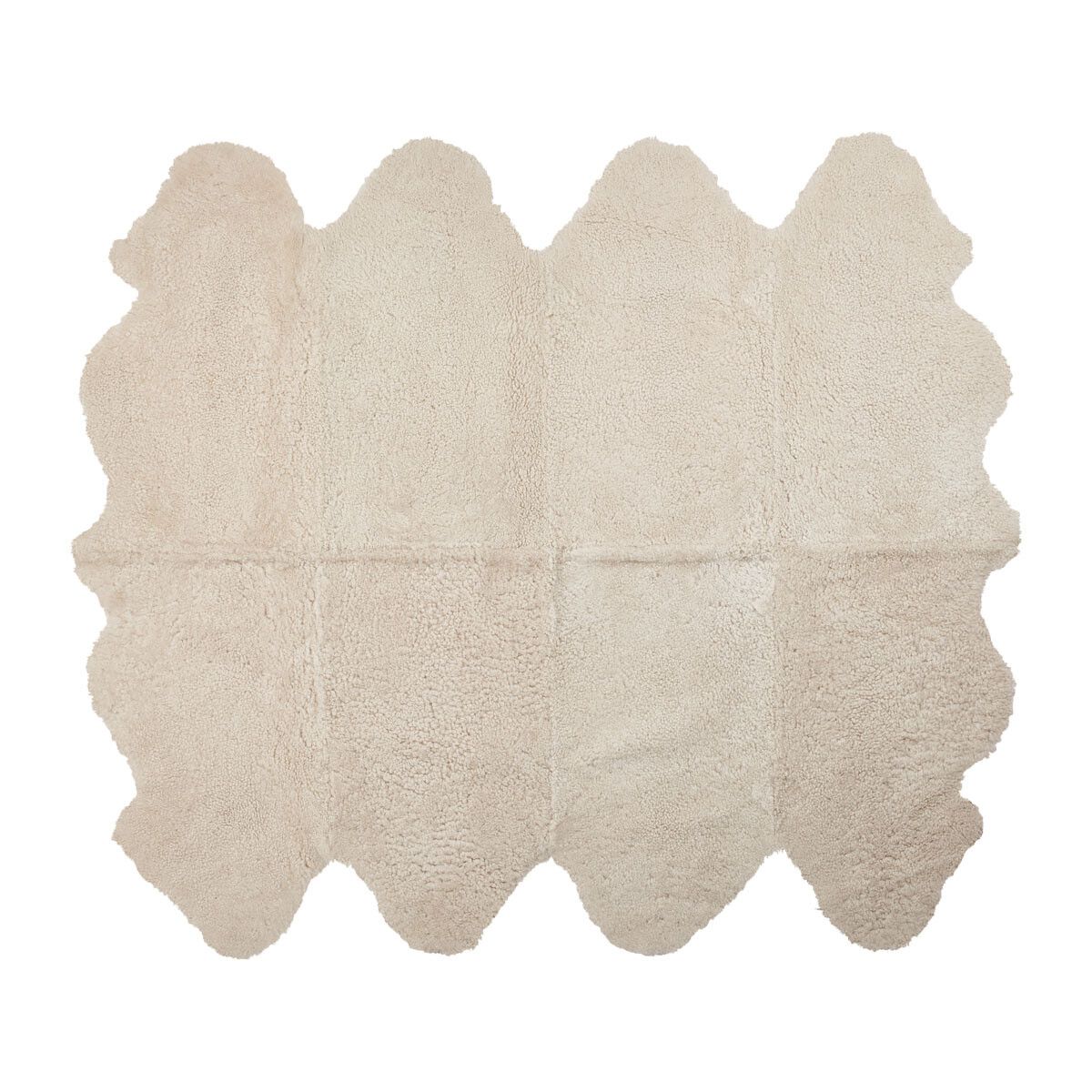 Premium | New Zealand Sheepskin | Short Curly Wool | Rug 180x214 cm