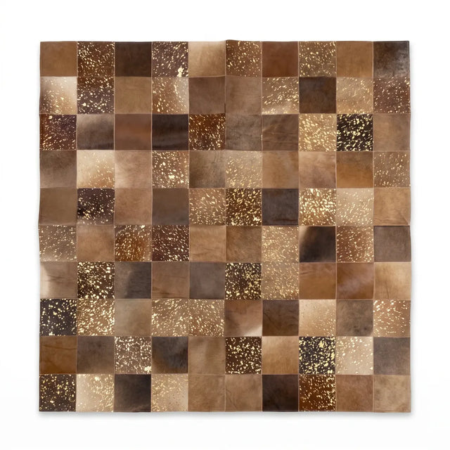 Cowhide Design Rug | Brazil | 200x200 cm