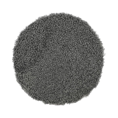 Short Wool Seat Cover | New Zealand | Ø34 cm Scandinavia Light Grey