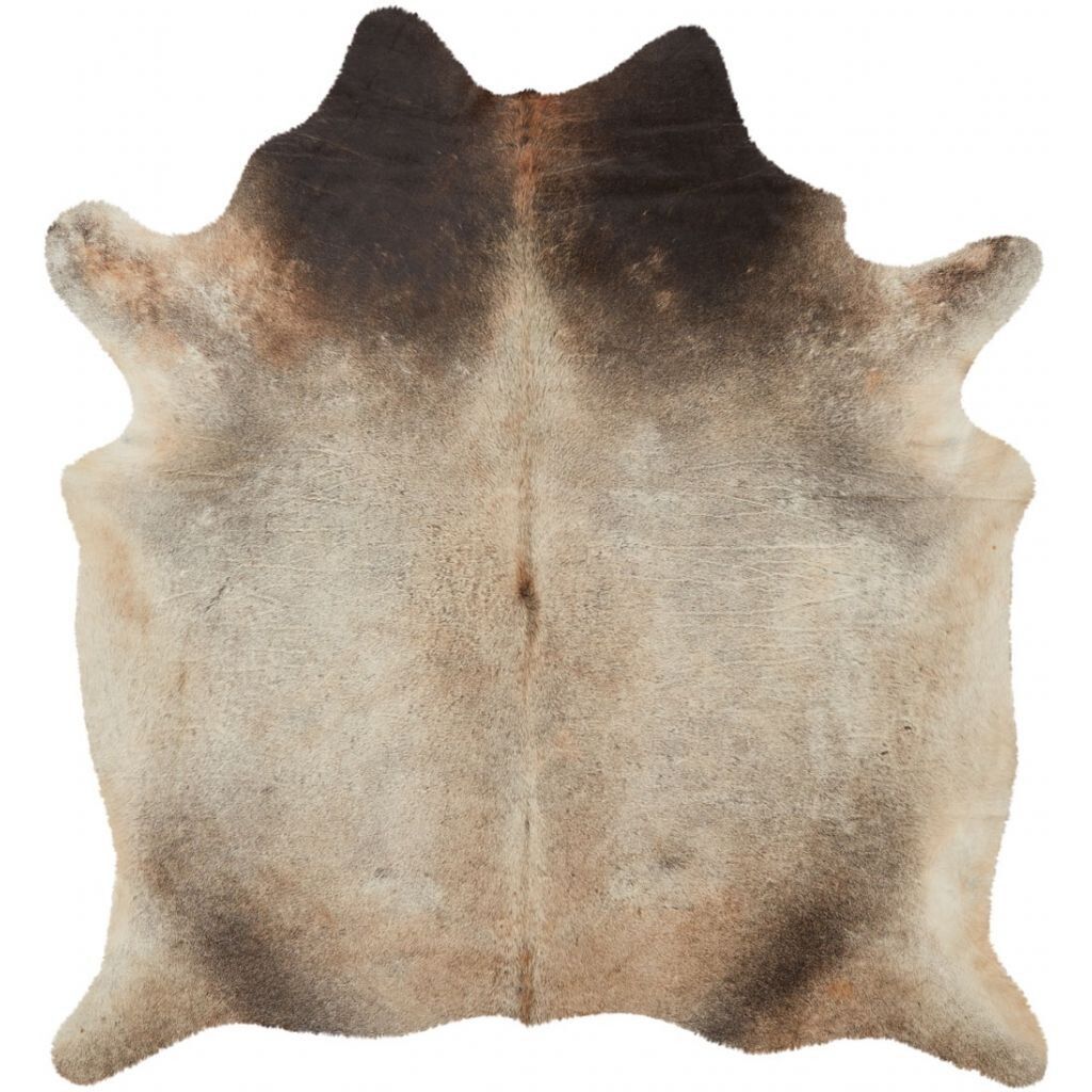 Cow Hide Rug | Grey Beige | 3,8 sqm 