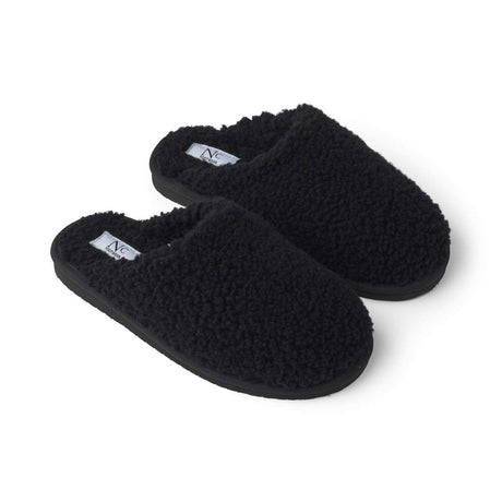 Unisex Curly Slipper Black