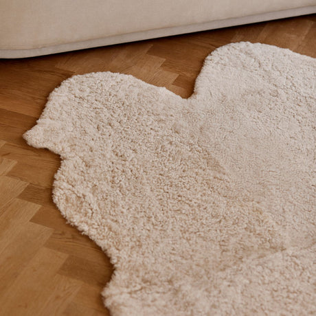 Premium | New Zealand Sheepskin | Short Curly Wool | Rug 180x110 cm Anthracite