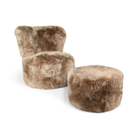 Skandi Round Chair Taupe