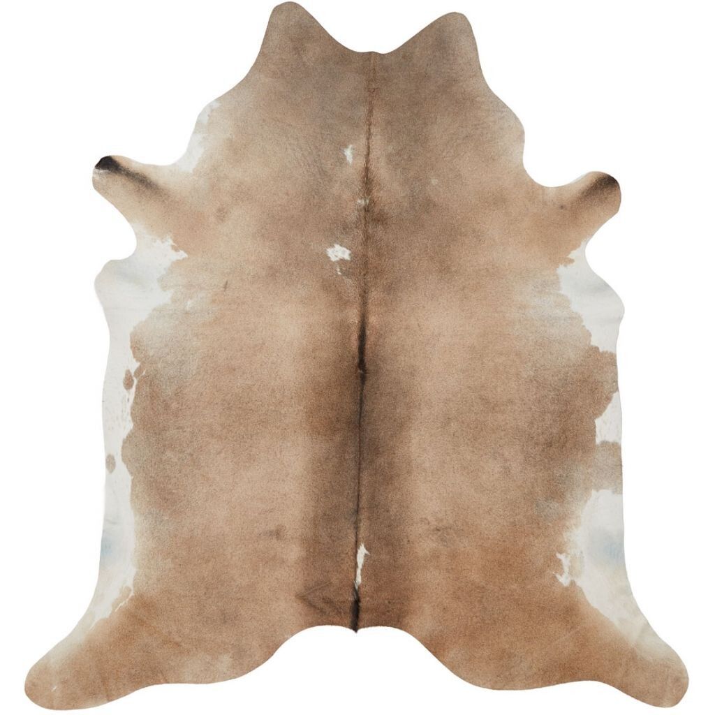 Cow Hide Rug Beige 3 9 sqm