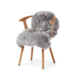 New Zealand Sheepskin | Long Wool | 100 cm Light Grey