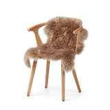 New Zealand Sheepskin | Long Wool | 100 cm Taupe