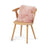 Sheepskin Cushion | Long Wool | New Zealand | 40x40 cm Rosa