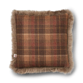 One Side Cushion | Long Wool | 52x52 cm