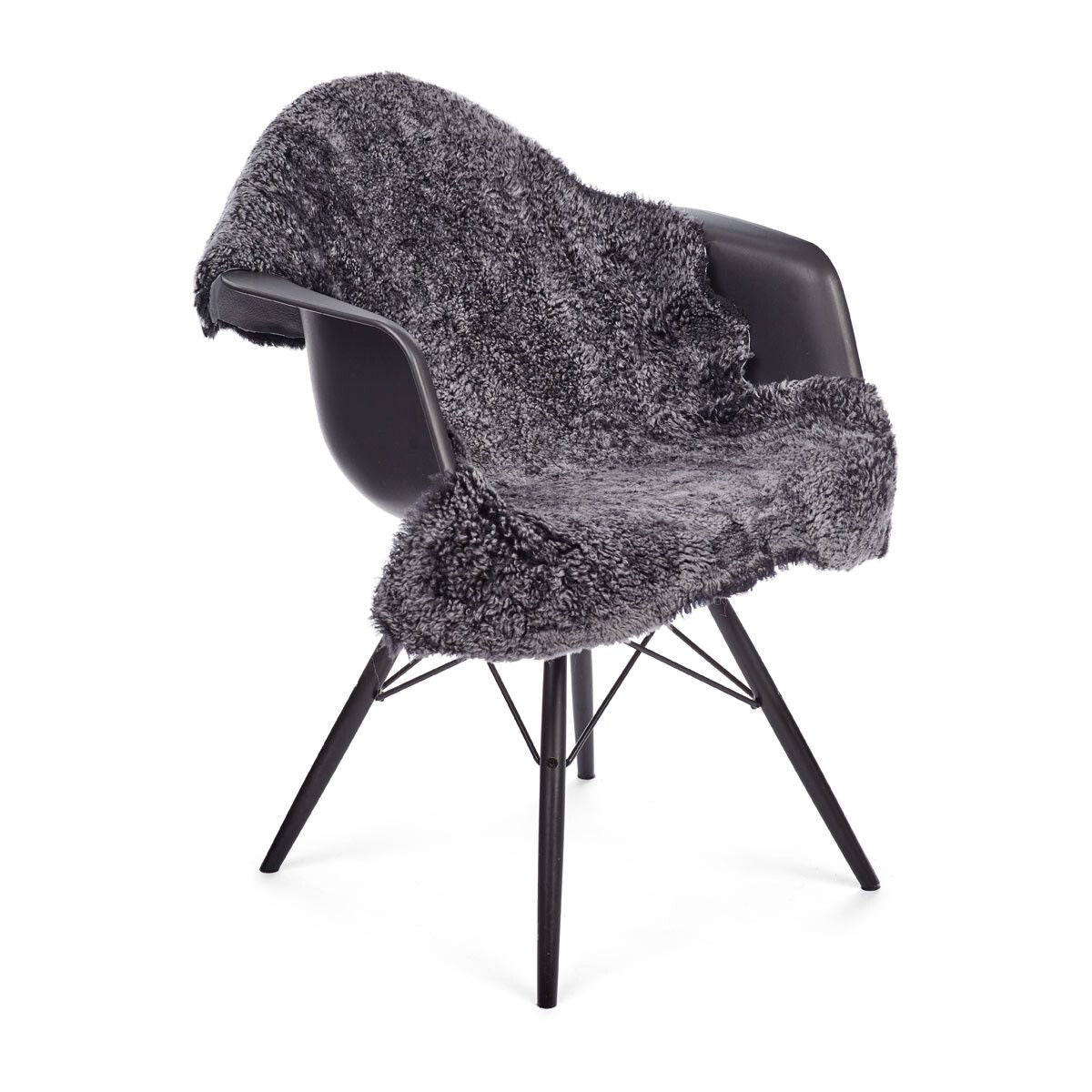 Short Wool Curly Sheepskin 100 x 60 cm