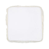 Seat Cover | With Backing | Long Wool | New Zealand | 40x40 cm Ivory