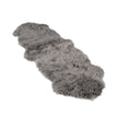 Merino Double Sheepskin | Long Wool | 170x60 cm Steel