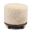 Simon Stool | Short Wool | D46xH42 cm