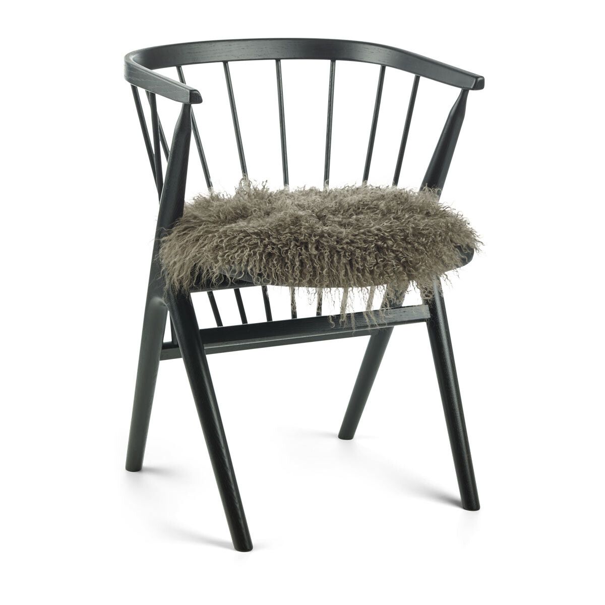 Tibetan Sheepskin Seat Cover | 38cm Taupe