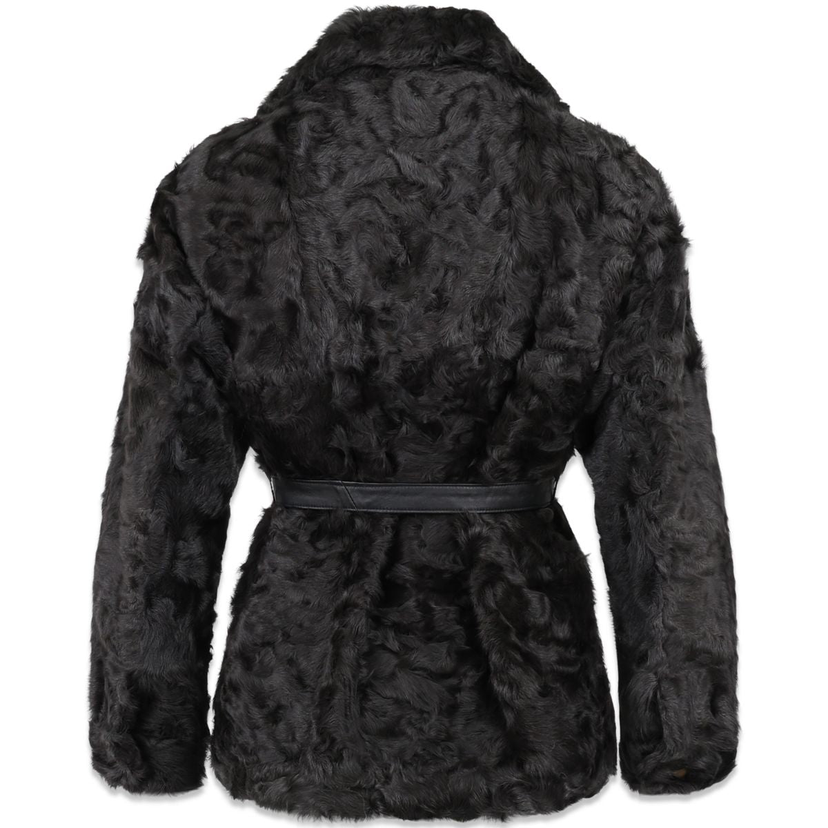 Valeria Jacket | Kalgan Lambskin Dark Grey