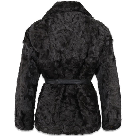 Valeria Jacket | Kalgan Lambskin Dark Grey