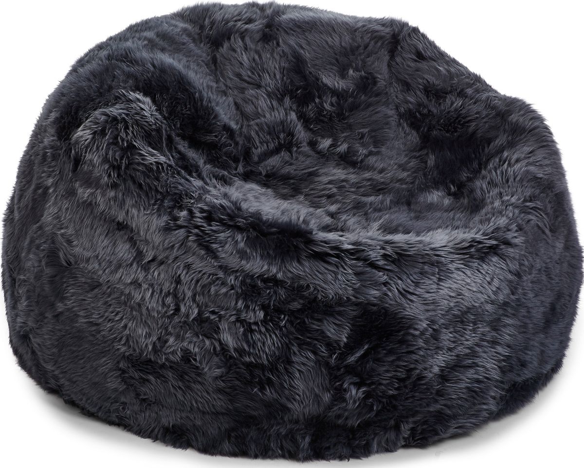 Round Sheepskin Bean Bag | Large - Sheepskinhouse.co.uk