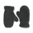 Monta Mittens Blue Grey