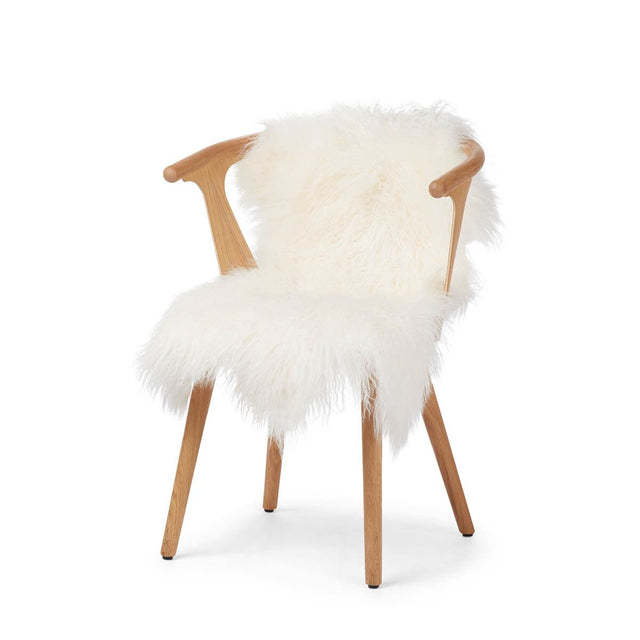Mongolian Sheepskin | Curly | 85x50 cm
