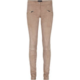 Jasmin Suede Leggings Light Taupe