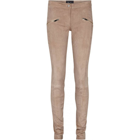 Jasmin Suede Leggings Light Taupe