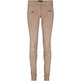 Jasmin Suede Leggings Light Taupe