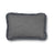 Short-Wool Sheepskin Cushion | SW trim | 34x52 cm Stone/Light Grey