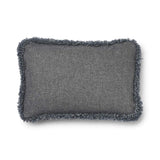 Short-Wool Sheepskin Cushion | SW trim | 52x52 cm | 34x52 cm Stone/Light Grey