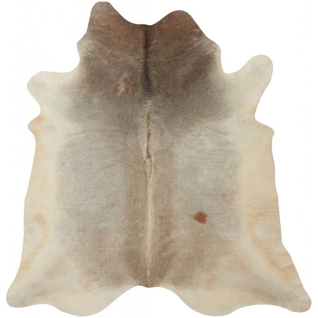 Cow Hide Rug | Grey Beige | 3,8 sqm 