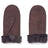 Kristie Mitten Dark Brown