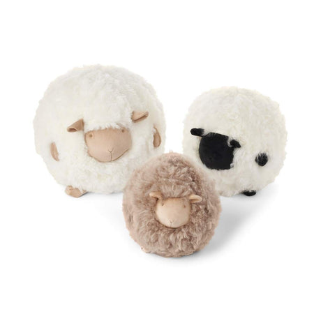 Cute Sheep Cushion | Ø20 cm  Beige/White
