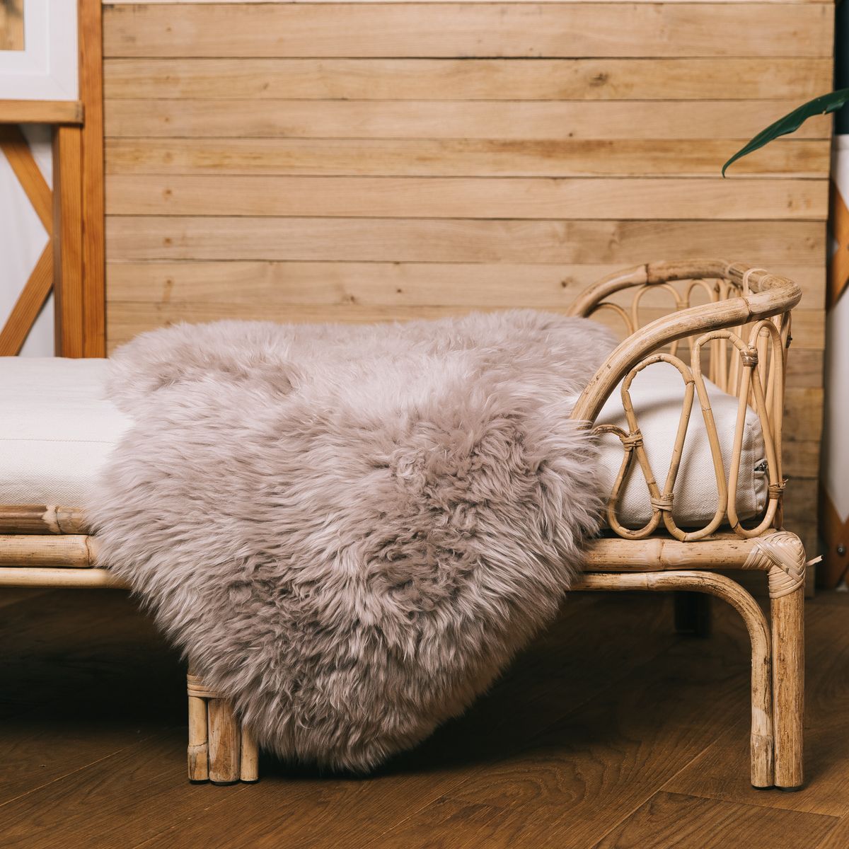 New Zealand Sheepskin | Long Wool | 100 cm Dove