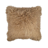 Sheepskin Cushion | Tibet | 50x50 cm Sand Taupe