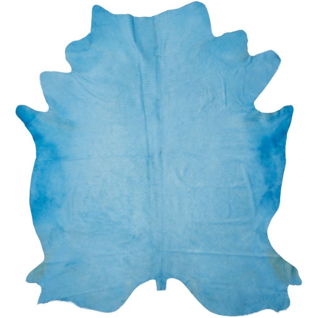 Cow Hide Rug Blue 4 00 sqm