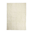 Short Wool Curly Sheepskin Design Rug Ivory