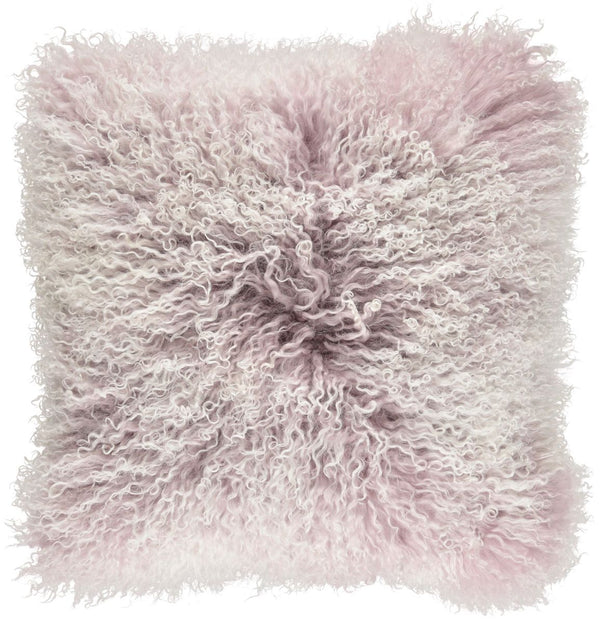 Snow Collection Curly Cushion | Mongolian Sheepskin | 60x60 cm | 40x40 cm