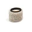 Scented Candle with Sheepskin Cover