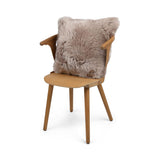 Sheepskin Cushion | Long Wool | New Zealand | 50x50 cm Dove