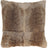 Rabbit/Wool Cushion | 40x40 cm Natural Brown