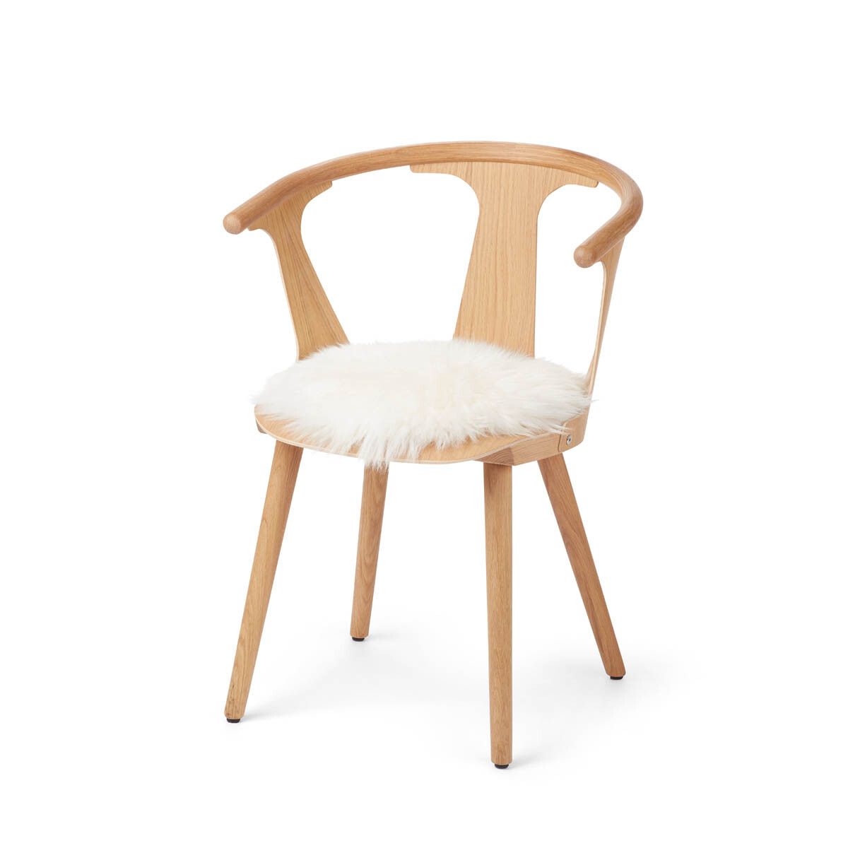 Premium Seat Cover Long Wool Zealand D34 cm