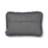 Short-Wool Sheepskin Cushion | SW trim | 52x52 cm | 34x52 cm Stone/Light Grey
