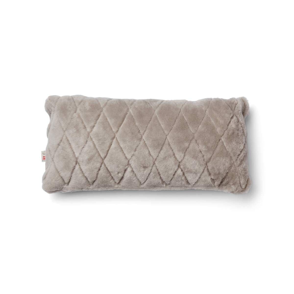 Moccasin Cushion | Doublesided | 28x56 cm Silver Grey
